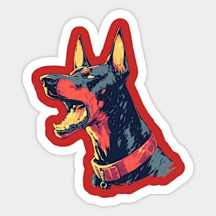 doberman Sticker